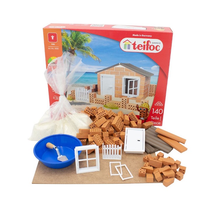 Building set - summer cottage - 130 pieces